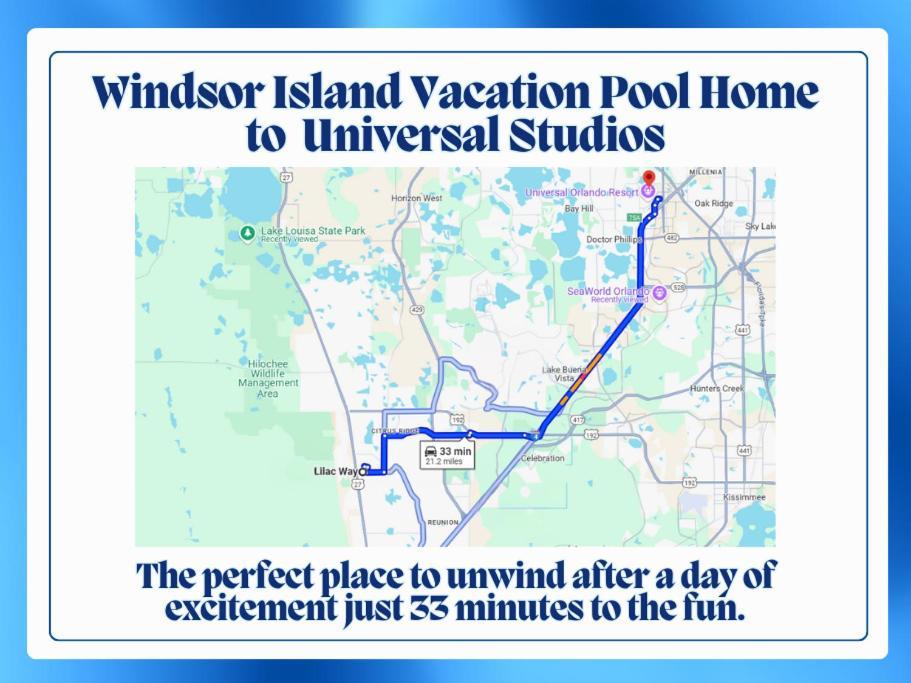 Windsor Island Vacation Pool Home Дейвънпорт Екстериор снимка