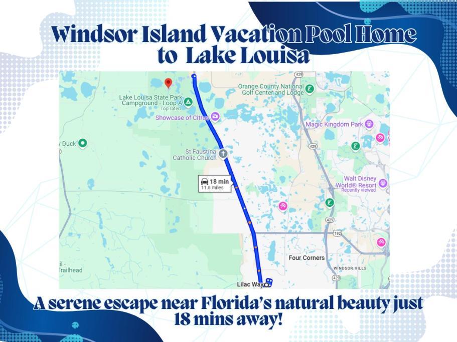 Windsor Island Vacation Pool Home Дейвънпорт Екстериор снимка